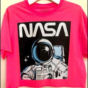 NASA , Crop tee, size medium
